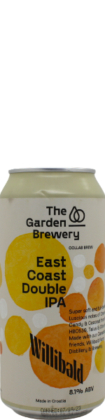 Garden Brewery / Willibald East Coast Double IPA - blik