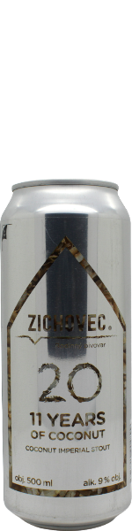 Zichovec 11 Years of Coconut 20 - blik