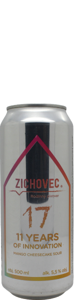 Zichovec 11 Years of Innovation 17 50cl