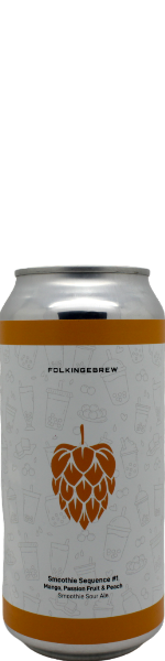Folkingebrew Smoothie Sequence #1: Mango, Passion Fruit & Peach - blik