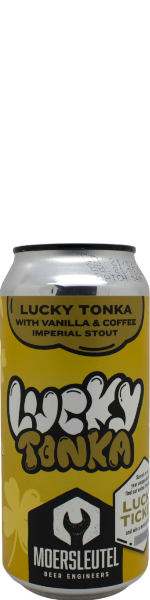 Moersleutel Lucky Tonka With Vanilla & Coffee Imperial Stout - blik