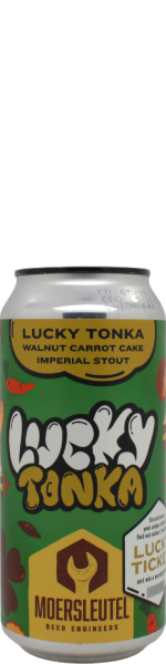 Moersleutel Lucky Tonka Walnut Carrot Cake - blik