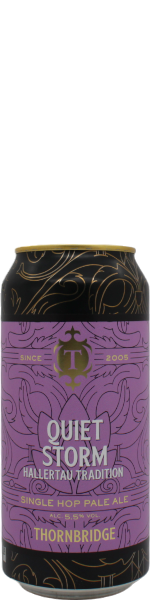 Thornbridge Quiet Storm - Hallertau Tradition - blik