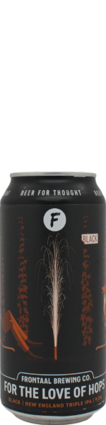 Frontaal For the Love of Hops Black - blik