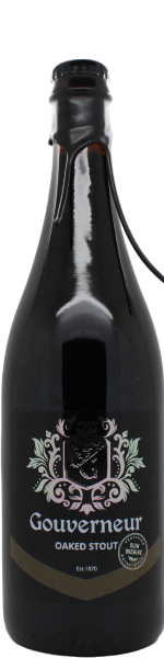 Gouverneur Oaked Stout - 75cl