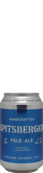 Svalbard Spitsbergen Pale Ale - blik