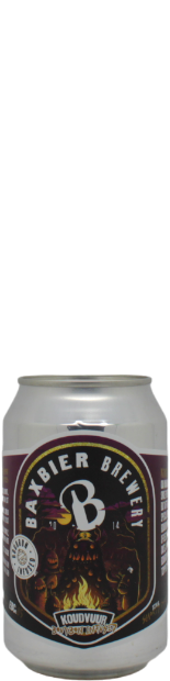 Baxbier Koudvuur Bourbon Infused - blik