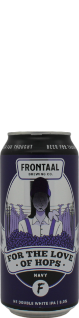 Frontaal For the Love of Hops - Navy - blik