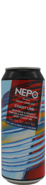 Nepomucen Crazy Lines #37: Coast Line - blik