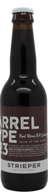 Strieper Barreltype No3 Red Wine BA Quadrupel