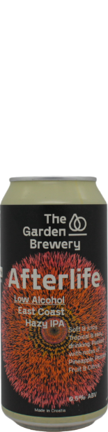 Garden Brewery Afterlife - Low Alcohol East Coast IPA - blik