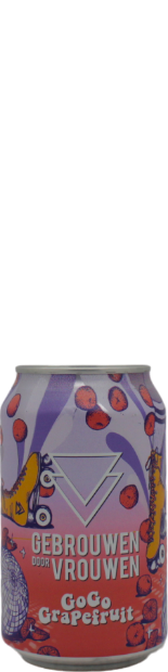 Gebrouwen Door Vrouwen GoGo Grapefruit - glutenvrij - blik