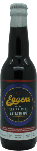 Eggens Barley Wine Vatgerijpt 004/2024 Bourbon