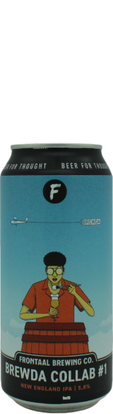 Frontaal Brewda Collab #1 - blik