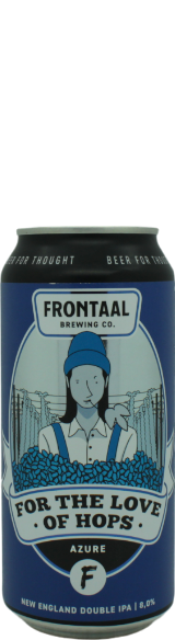 Frontaal For the Love of Hops Azure - blik