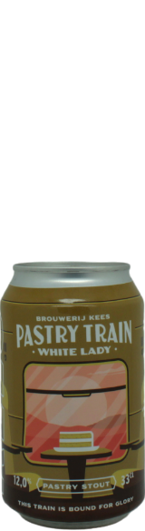 Kees Pastry Train White Lady - blik