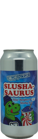 Neon Raptor Slushasaurus Blue - blik