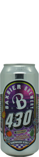 Baxbier Bandwagon 430 - blik