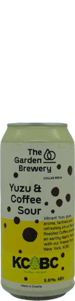 Garden Brewery / KCBC Yuzu & Coffee Sour - blik