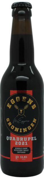 Eggens Quadrupel 2021 - Single Cask Mystery Malt Infused