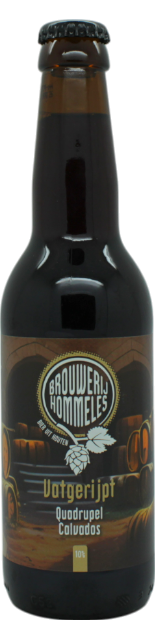 Hommeles Vatgerijpt Quadrupel Calvados