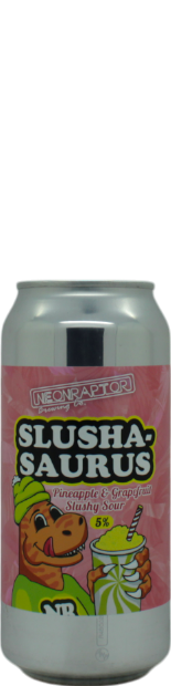 Neon Raptor Slushasaurus