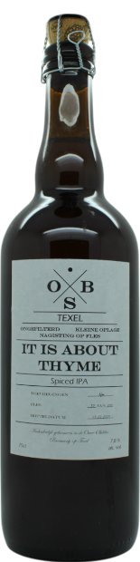 Ouwe Skilder It Is About Thyme - 75cl
