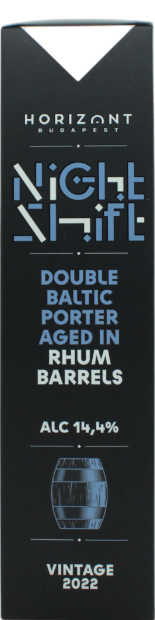 Horizont Night Shift Vintage 2022 Double Baltic Porter Rhum BA