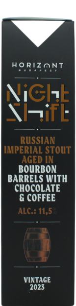 Horizont Night Shift Vintage 2023 RIS Bourbon BA with Chocolate & Coffee