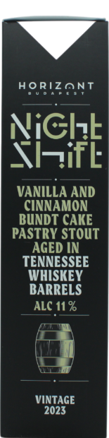 Horizont Night Shift Vintage 2023 Pastry Stout Tennessee Whiskey BA