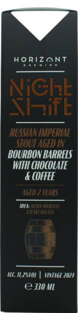 Horizont Night Shift Vintage 2024 RIS Bourbon BA with Chocolate & Coffee