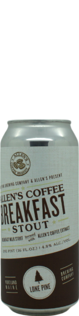Lone Pine Allen's Coffee Breakfast Stout