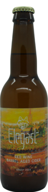 Elegast Red Wine Barrel Aged Cider Oogst 2023
