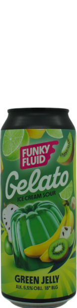 Funky Fluid Gelato: Green Jelly