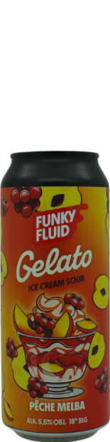 Funky Fluid Gelato: Peche Melba