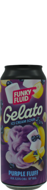 Funky Fluid Gelato: Purple Fluff
