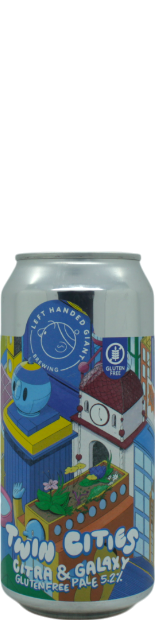 Left Handed Giant Twin Cities: Citra & Galaxy - glutenfree