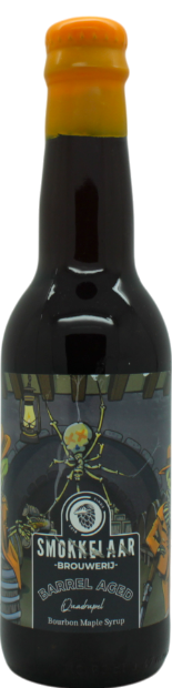 Smokkelaar Barrel Aged Quadrupel Bourbon Maple