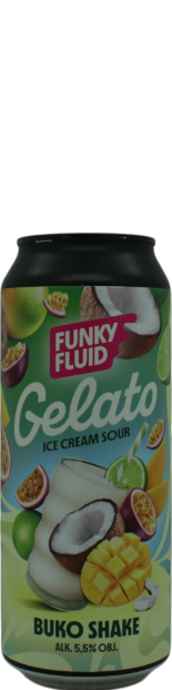 Funky Fluid Gelato: Buko Shake
