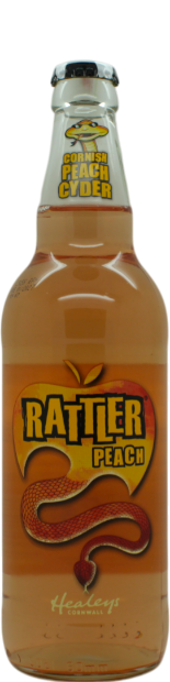 Healeys Rattler Peach Cider