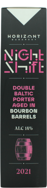 Horizont Night Shift Vintage 2021 Double Baltic Porter Bourbon BA