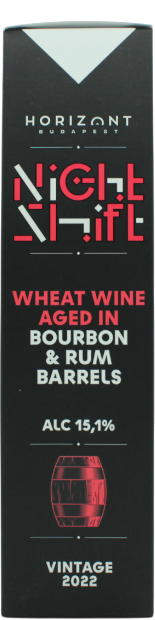 Horizont Night Shift Vintage 2022  Wheat Wine BA Bourbon & Rum