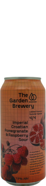 Garden Brewery Imperial Croatian Pomegranate & Raspberry Sour