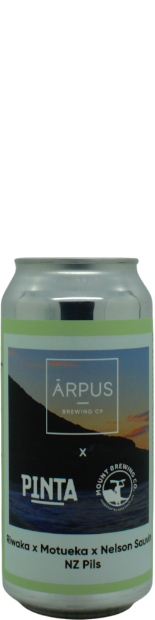 Arpus / PINTA / Mount Brewing Co Riwaka X Motueka X Nelson Sauvin NZ Pils