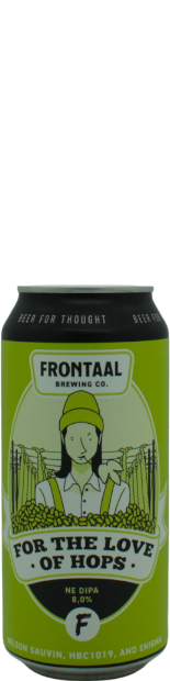Frontaal For the Love of Hops Nelson Sauvin, HBC1019 & Enigma