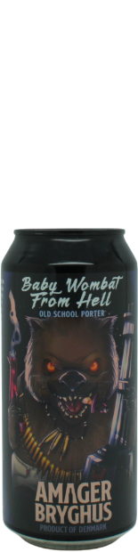 Amager Baby Wombat From Hell Porter - 44cl