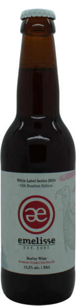 Emelisse White Label 2024 Barley Wine USA Bourbon BA