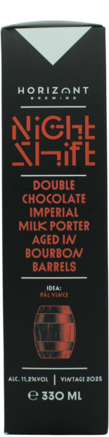 Horizont Night Shift Vintage 2025 IMP Milk Porter Bourbon