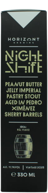 Horizont Night Shift Vintage 2025 Peanut Butter Jelly Imp Pastry Stout