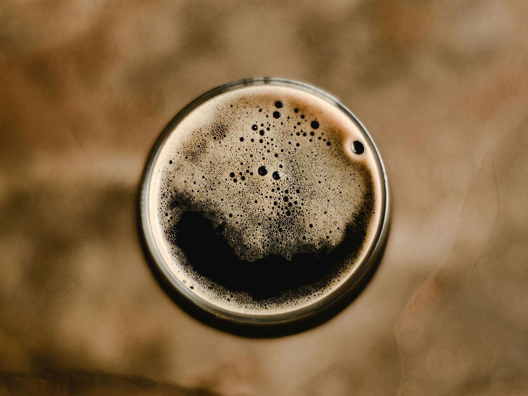 Dubbel bier bij Burg Bieren